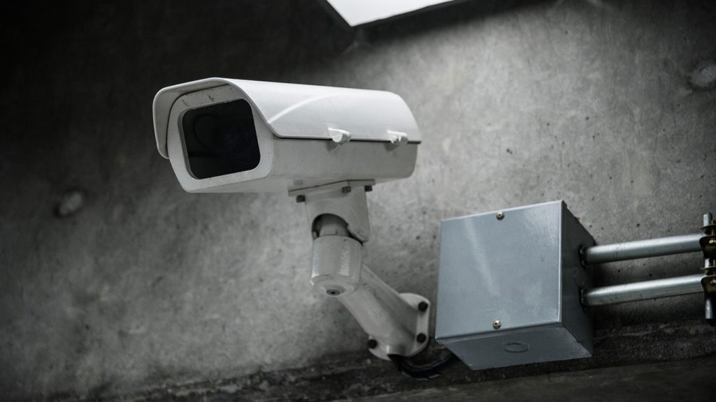 An Image of a Security Camera Resembling a VPN