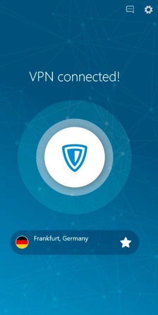 Zenmate VPN Interface