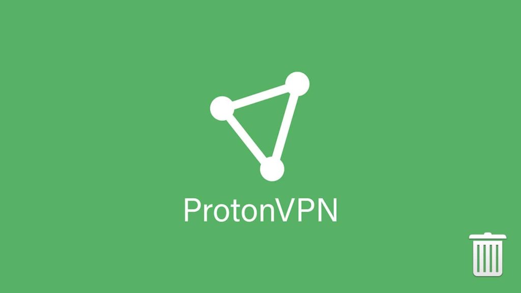 Uninstall ProtonVPN