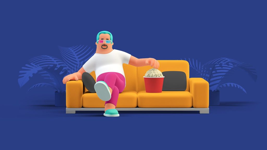 Person Watching Steams using VPN