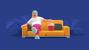 Person Watching Steams using VPN