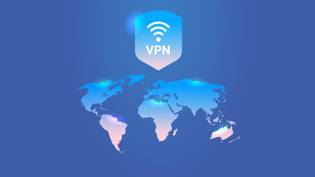 How does a VPN change location