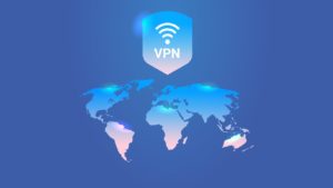 How does a VPN change location