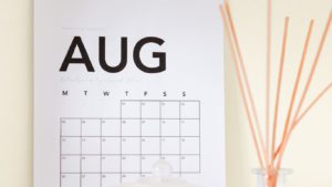August Calendar